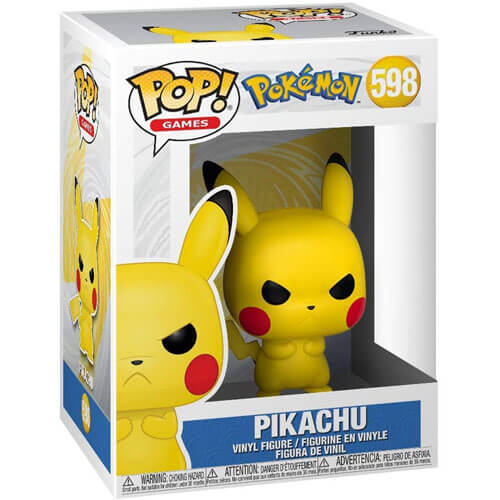 Pokemon Pikachu Grumpy Pop! Vinyl