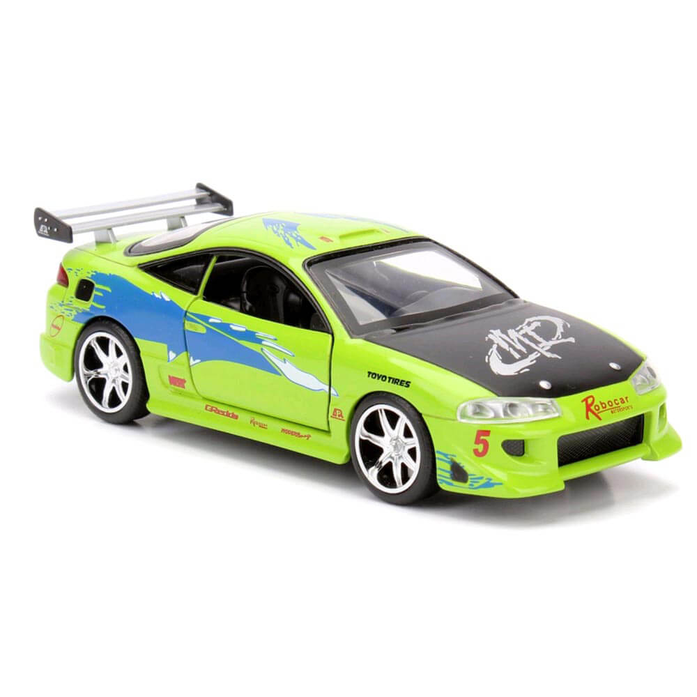 F&F '95 Mitsubishi Eclipse 1:32 Scale Hollywood Ride