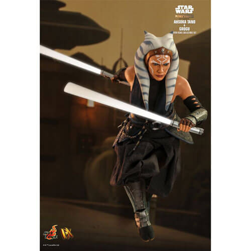 The Mandalorian Ahsoka Tano and Grogu 1:6 12" Figure Set