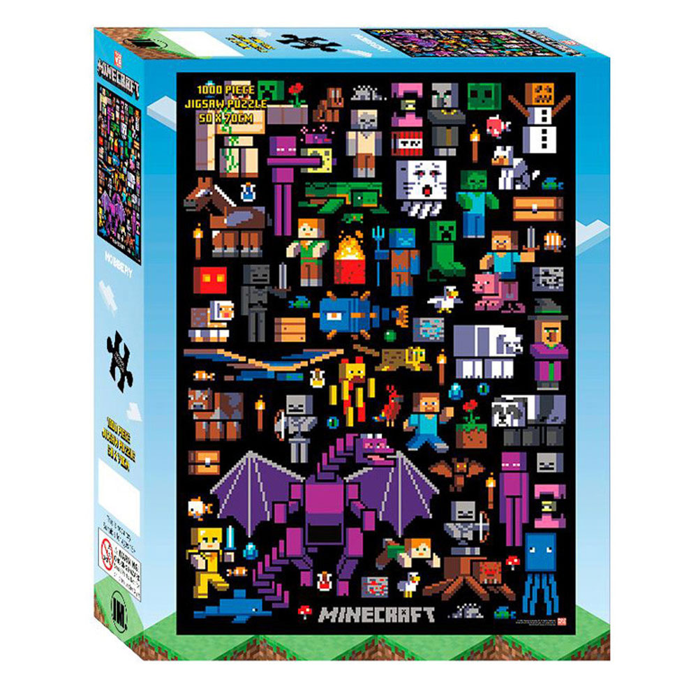 Minecraft 1000pc Rompecabezas