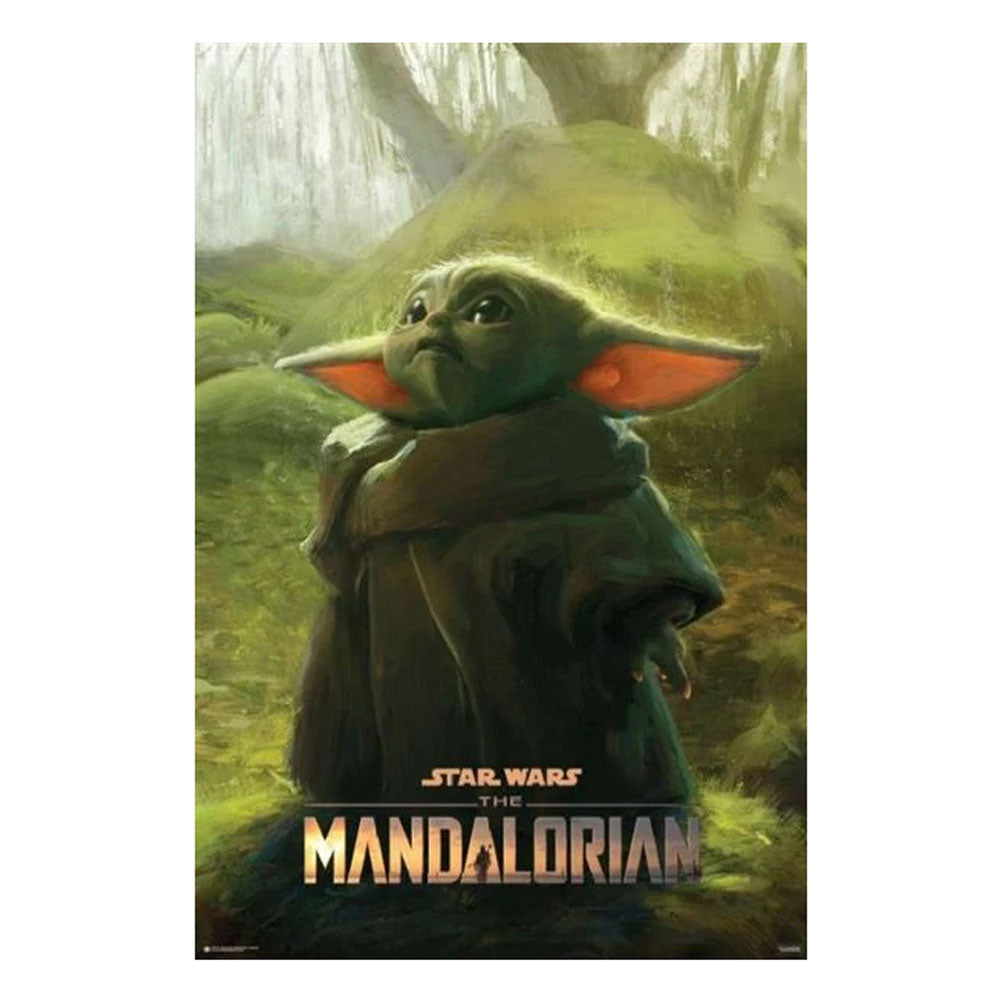 Star Wars den mandaloriske plakat