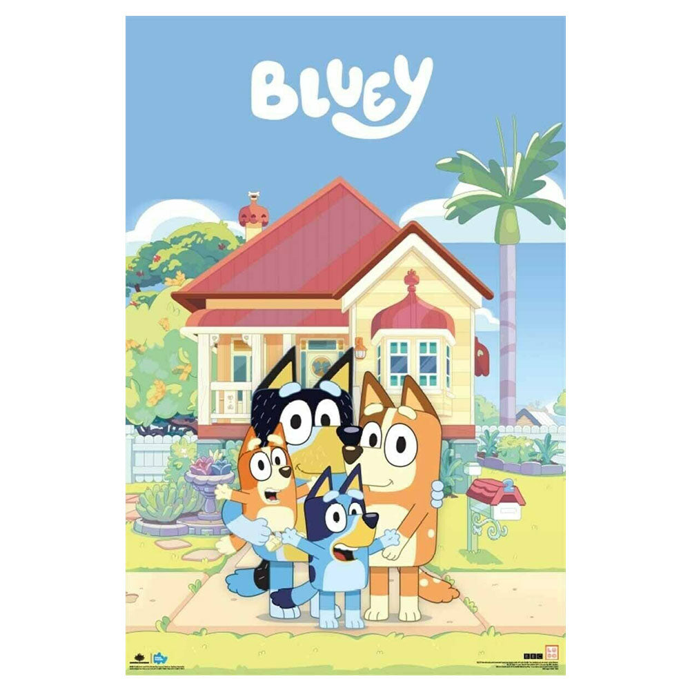 Affiche bluey