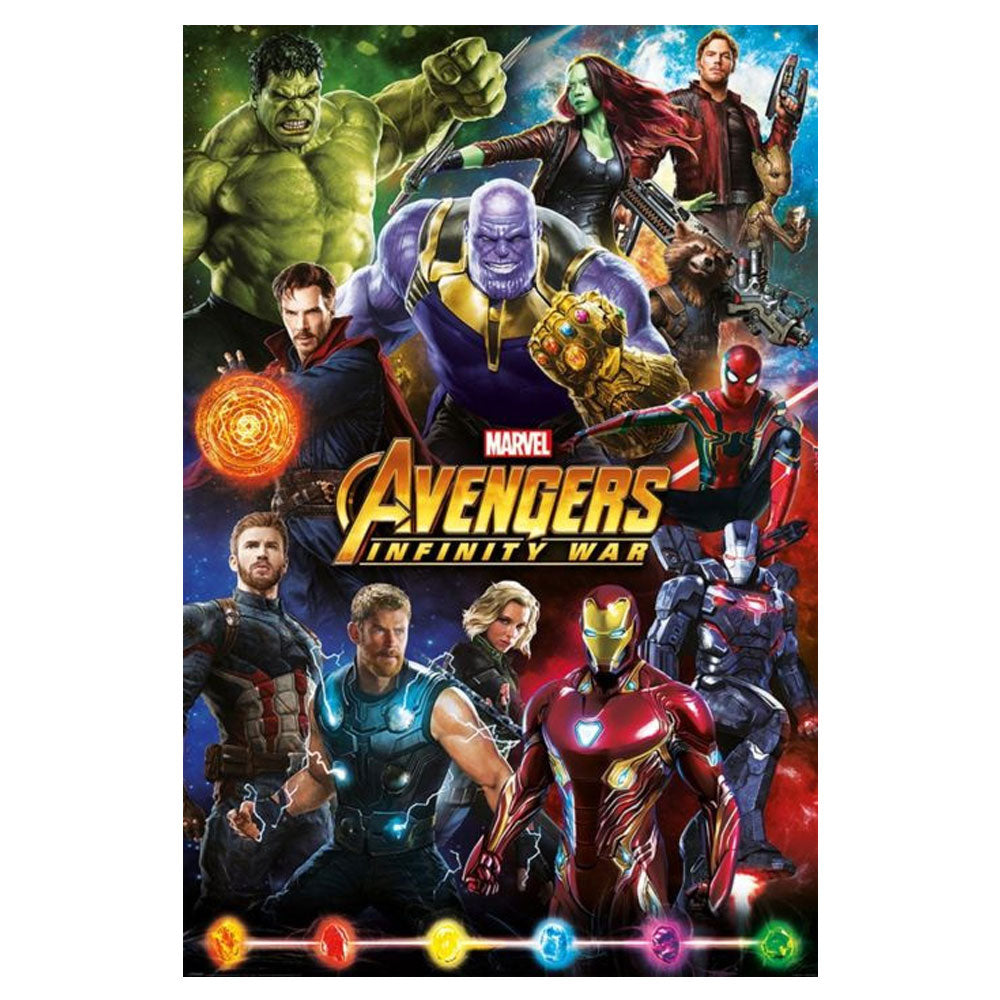 Póster de guerra de Avengers Infinity