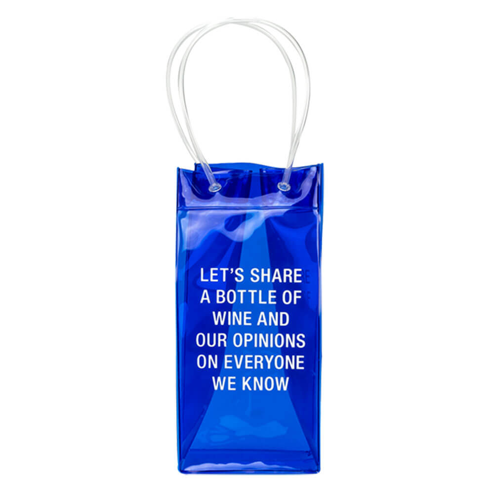 Di lo que PVC Wine Tote