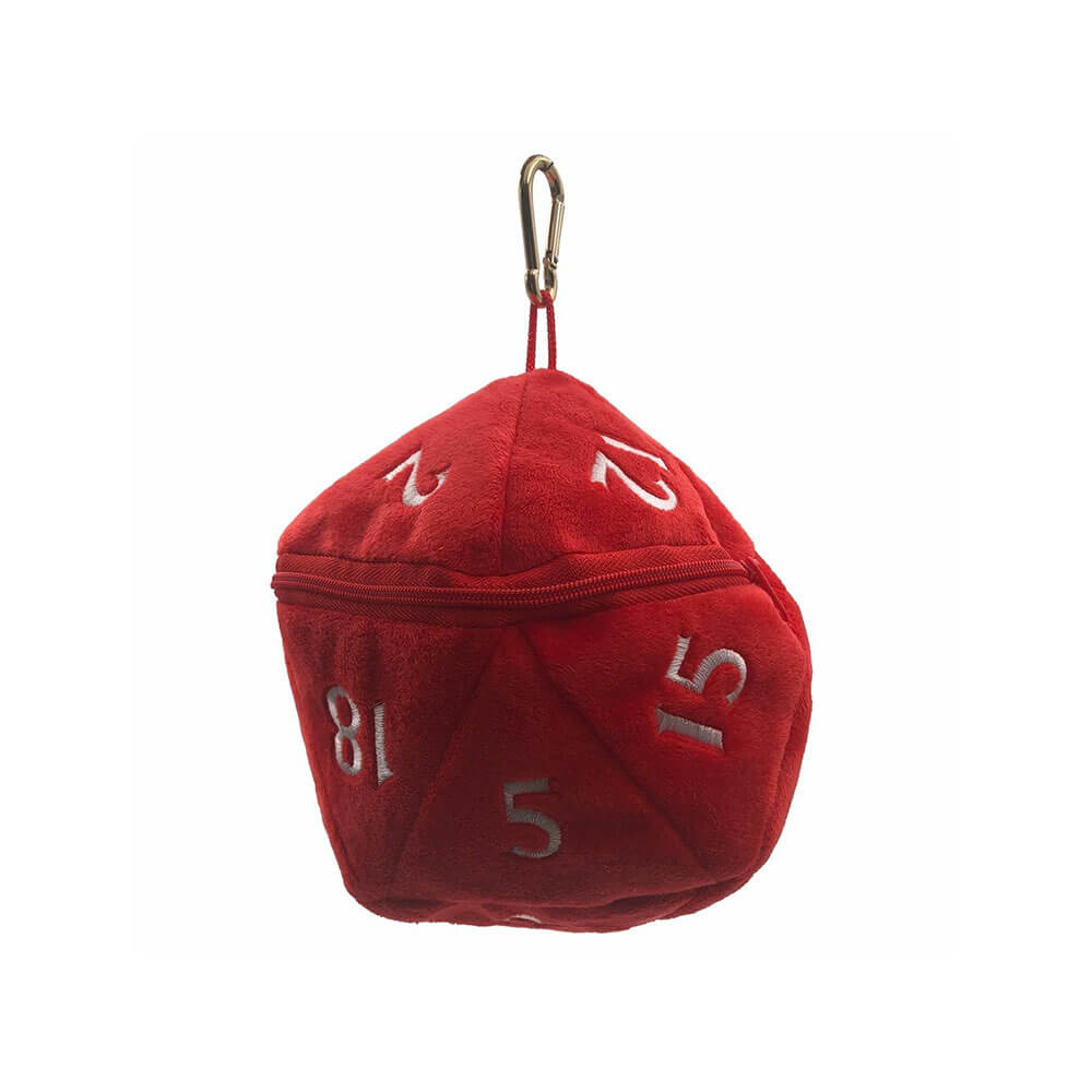 Dungeons &amp; Dragons D20 Plüsch-Würfeltasche