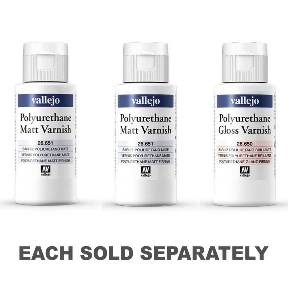 Vallejo Waterbased Polyurethane Varnish 60mL