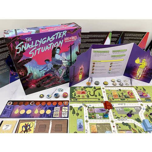 The Snallygaster Situation Kids on Bikes Board Game