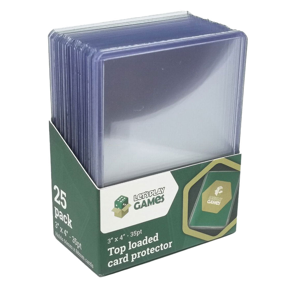 LPG Top Loaded Card Protector 3x4 "25st