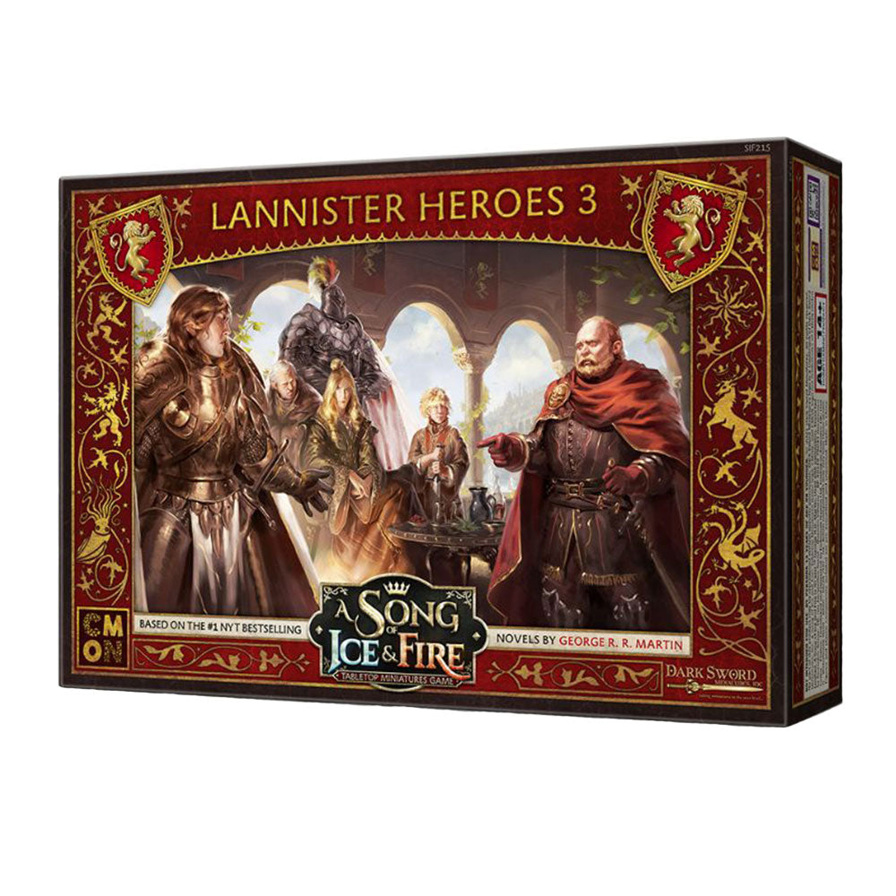 En sang av Ice & Fire Lannister Mini Figur Set