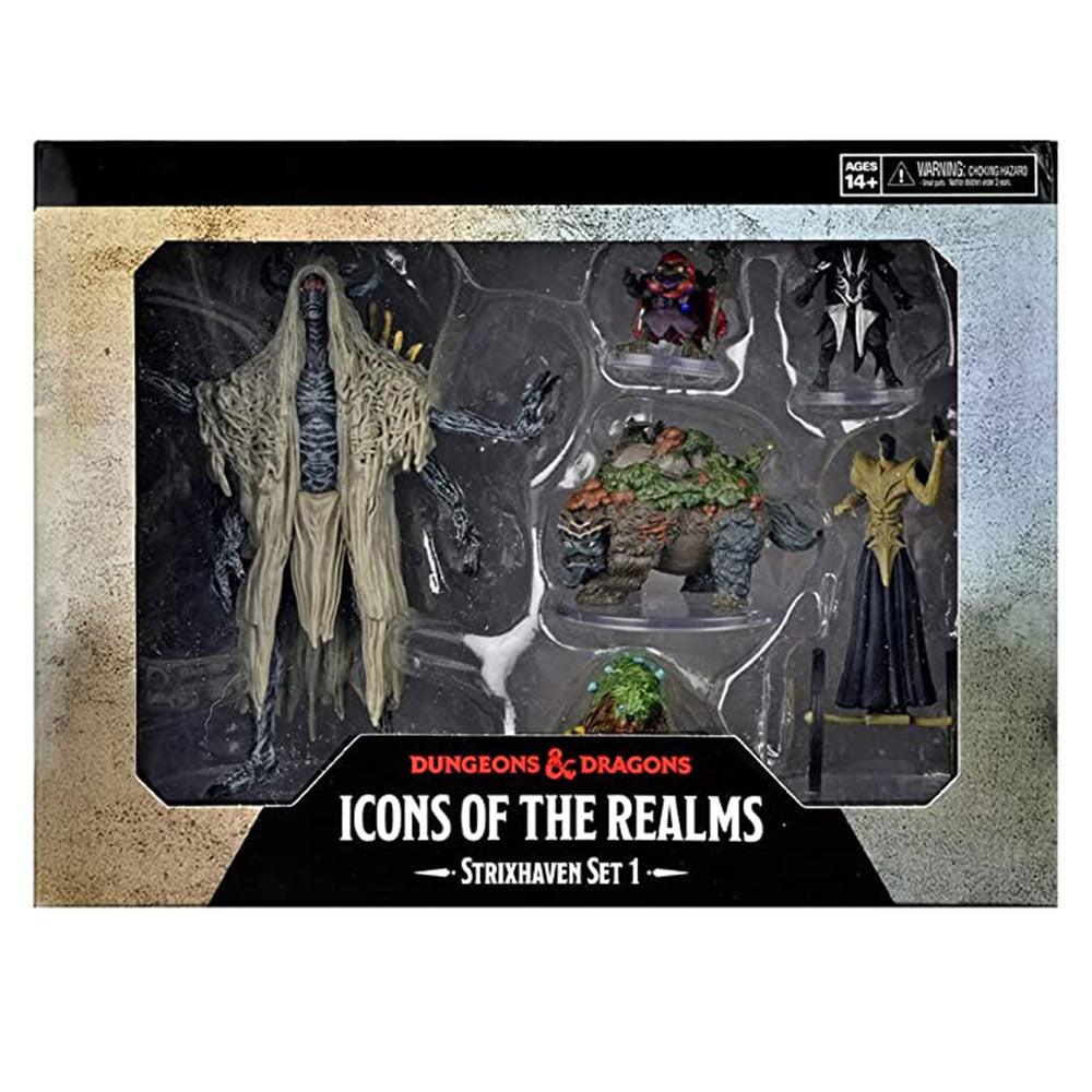 D & D -ikoner i REALM STRIXhaven Miniature Set