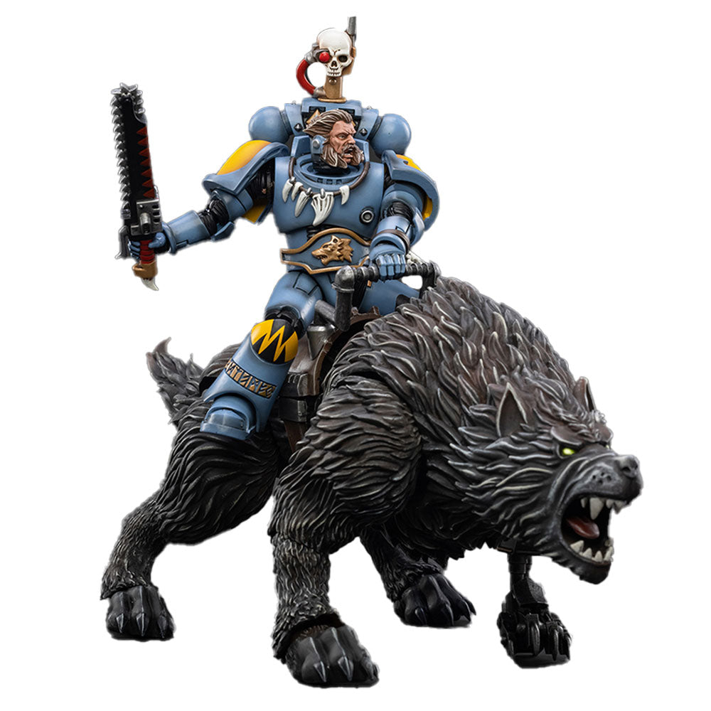 Space Wolves Thunderwolf Caballería 1/18 Figura de escala