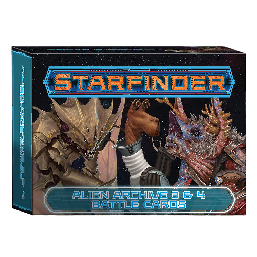 Starfinder Alien Archive 3 & 4 Battle Cards