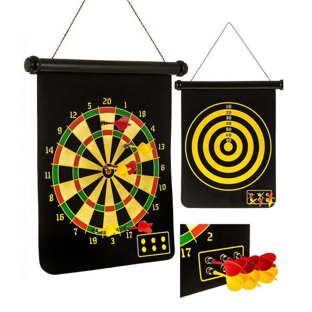 Magnetic Rollup Dartboard & Bulls Eye