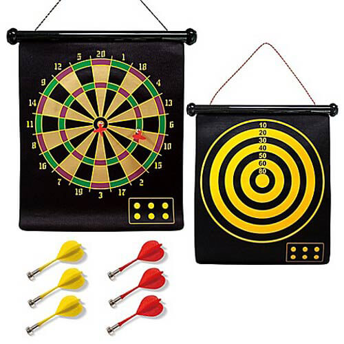 Magnetic Rollup Dartboard & Bulls Eye