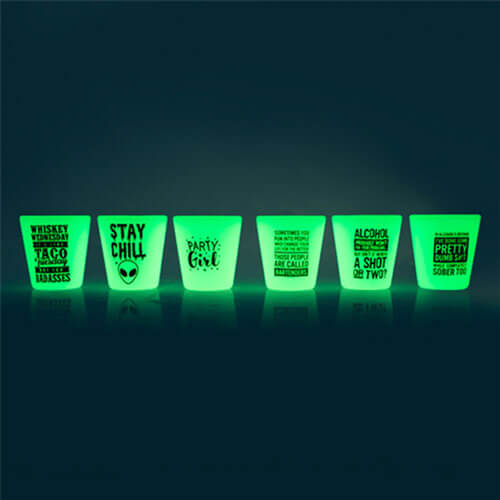 Glow-in-the-Dark Shot Glass