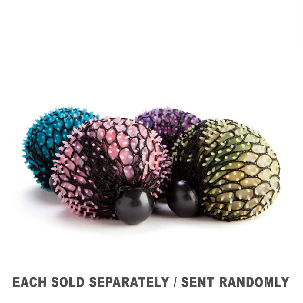 Spiky Rainbow Mesh Squish Ball