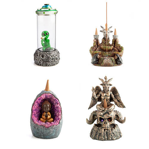 LED Backflow Incense Burner