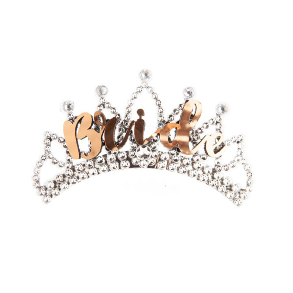 Alandra Rose Gold e Silver Tiara