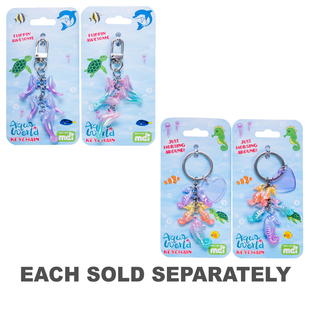 Aqua World Keychain