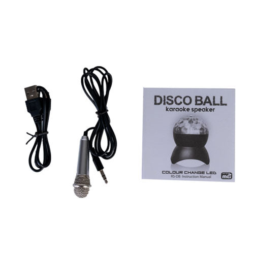 Disco Ball Karaoke Speaker