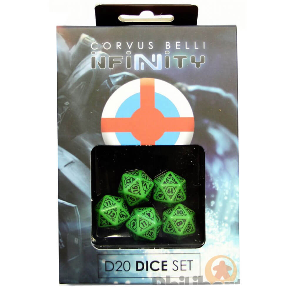 Infinity D20 terningsett