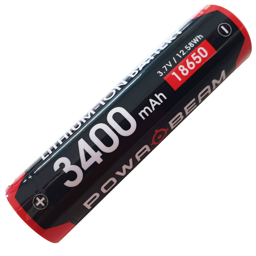 Powa Beam 18650 USB充電式トーチバッテリー