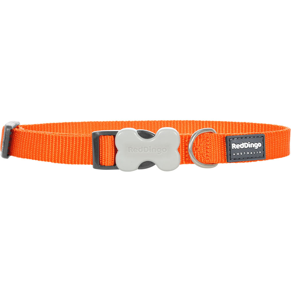 Collar de perro clásico (naranja)