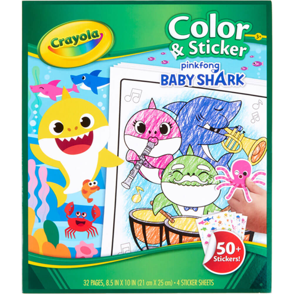 Kolor Crayola i naklejka