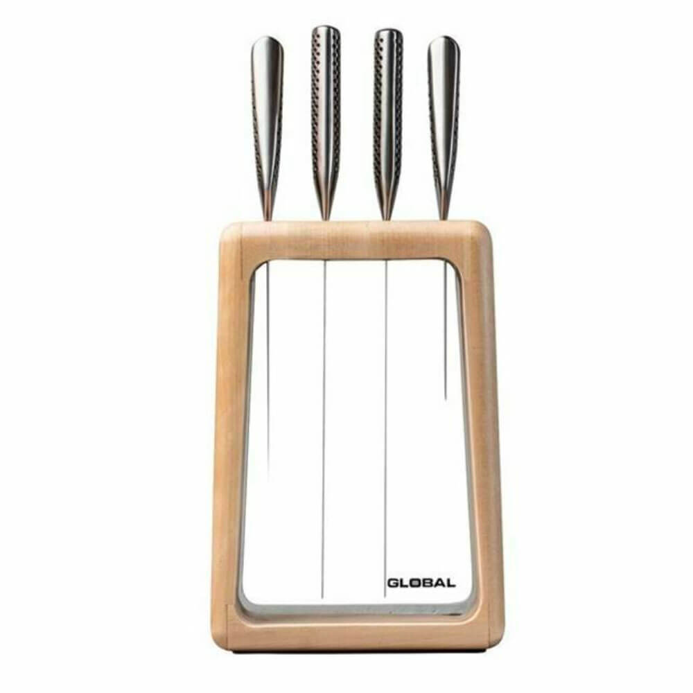 Set di blocchi di coltelli Hashira Global Knives (5pcs)