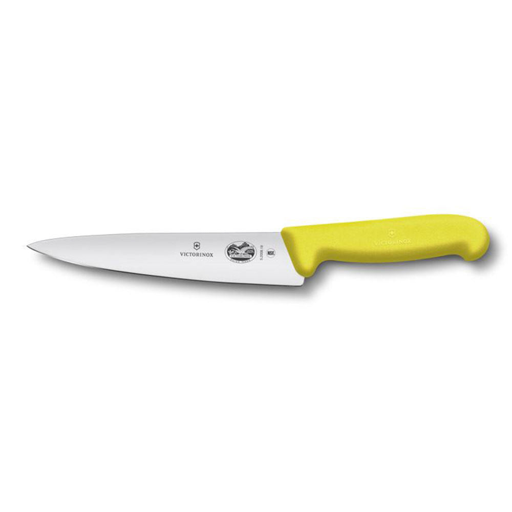 Victorinox Cook Carving Knife Fibrox -håndtak (gul)