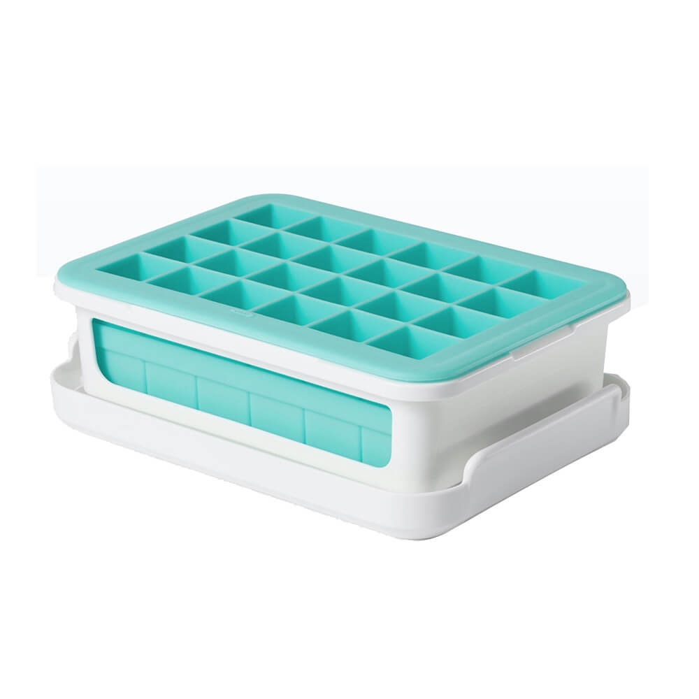 Oxo Good Sardes Cubierto Silicona Cubo de hielo Bandeja