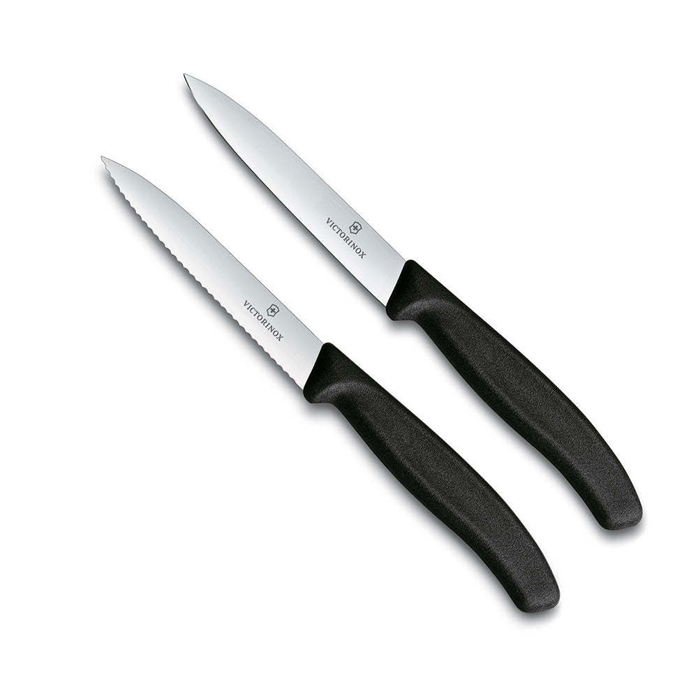 Victorinox wskazał ząbkowane nóż paringowy 2PCS 10 cm