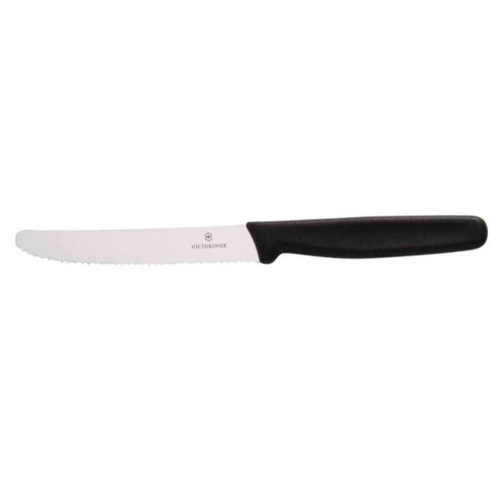 Rund tips Wavy edgesteak & tomatkniv 11cm