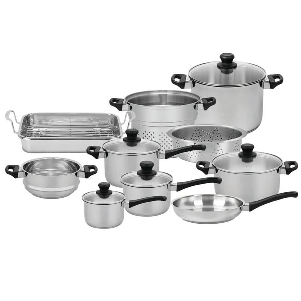 Scanpan Classic Inox Cookware Set of 10