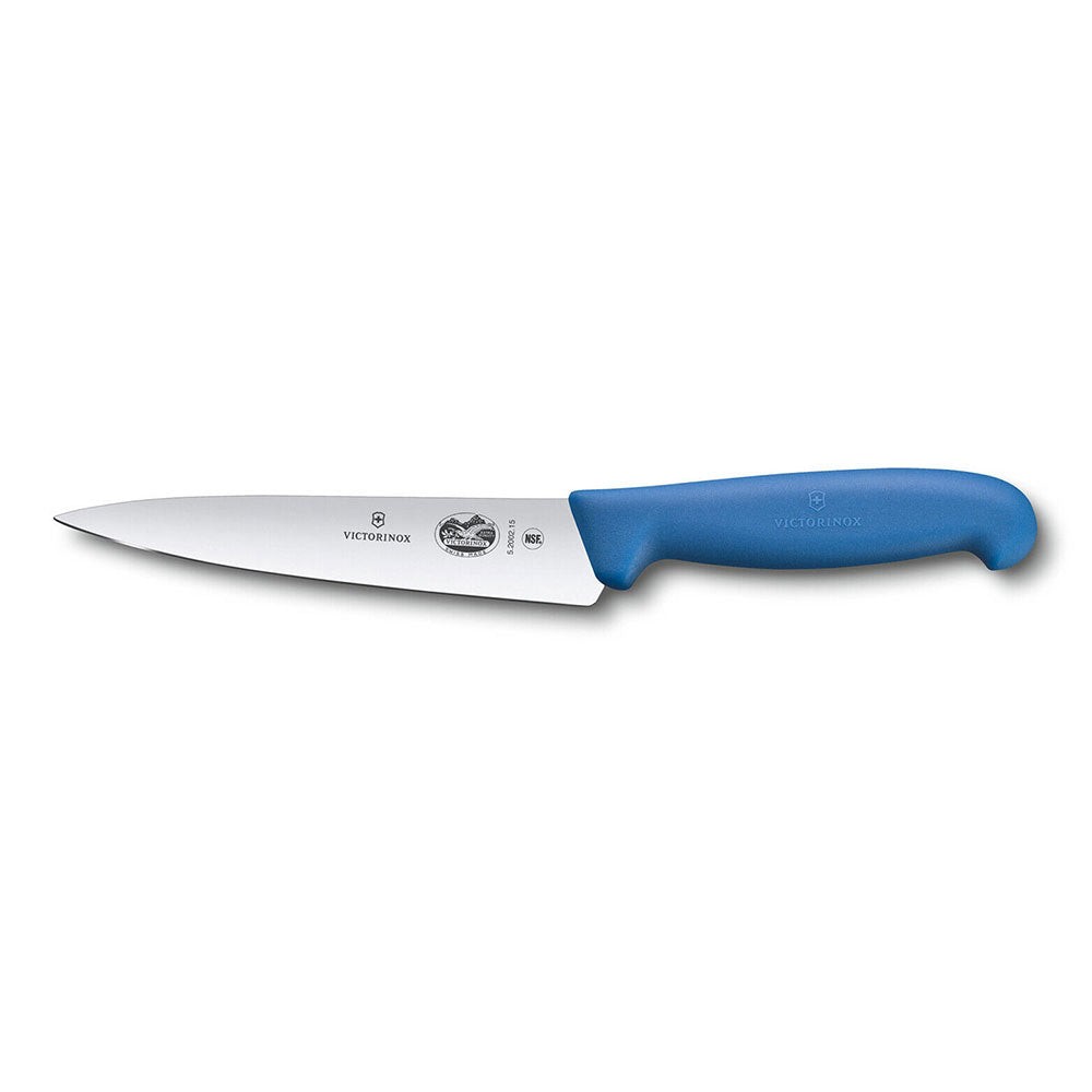 Victorinox Cooks Carving Knife Fibrox Handle (blå)