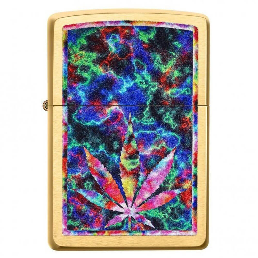 Zippo Leaf Design Lighter