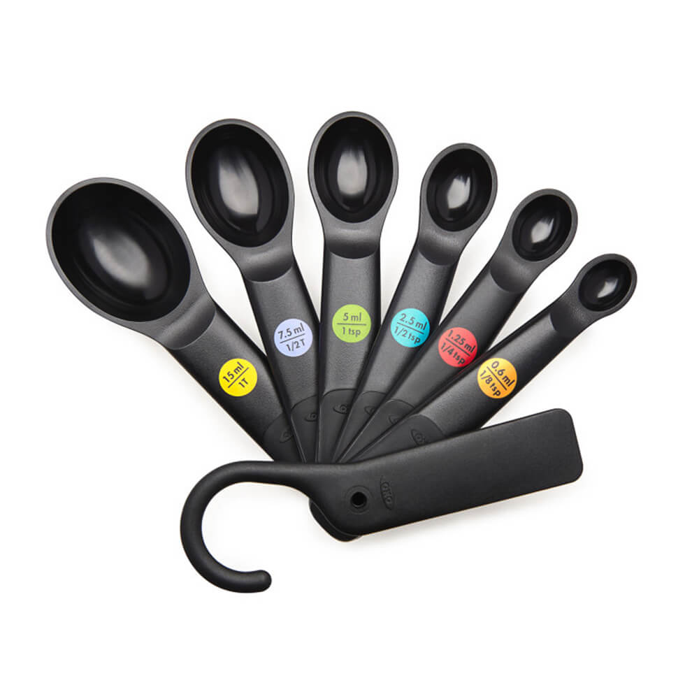 Oxo Good Grips Plástico Medira Conjunto (Preto)