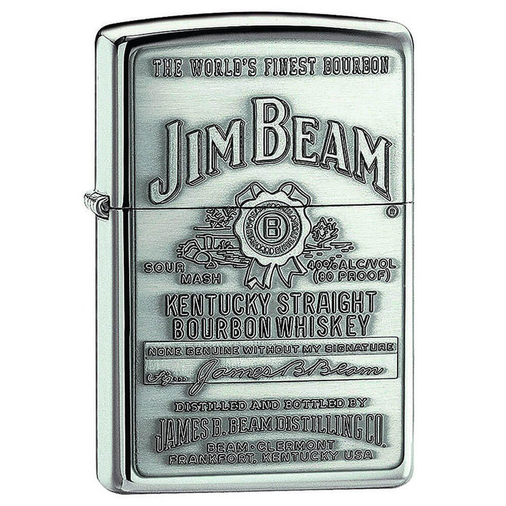 Jim Beam Full Label Chip High Polishigh Popell