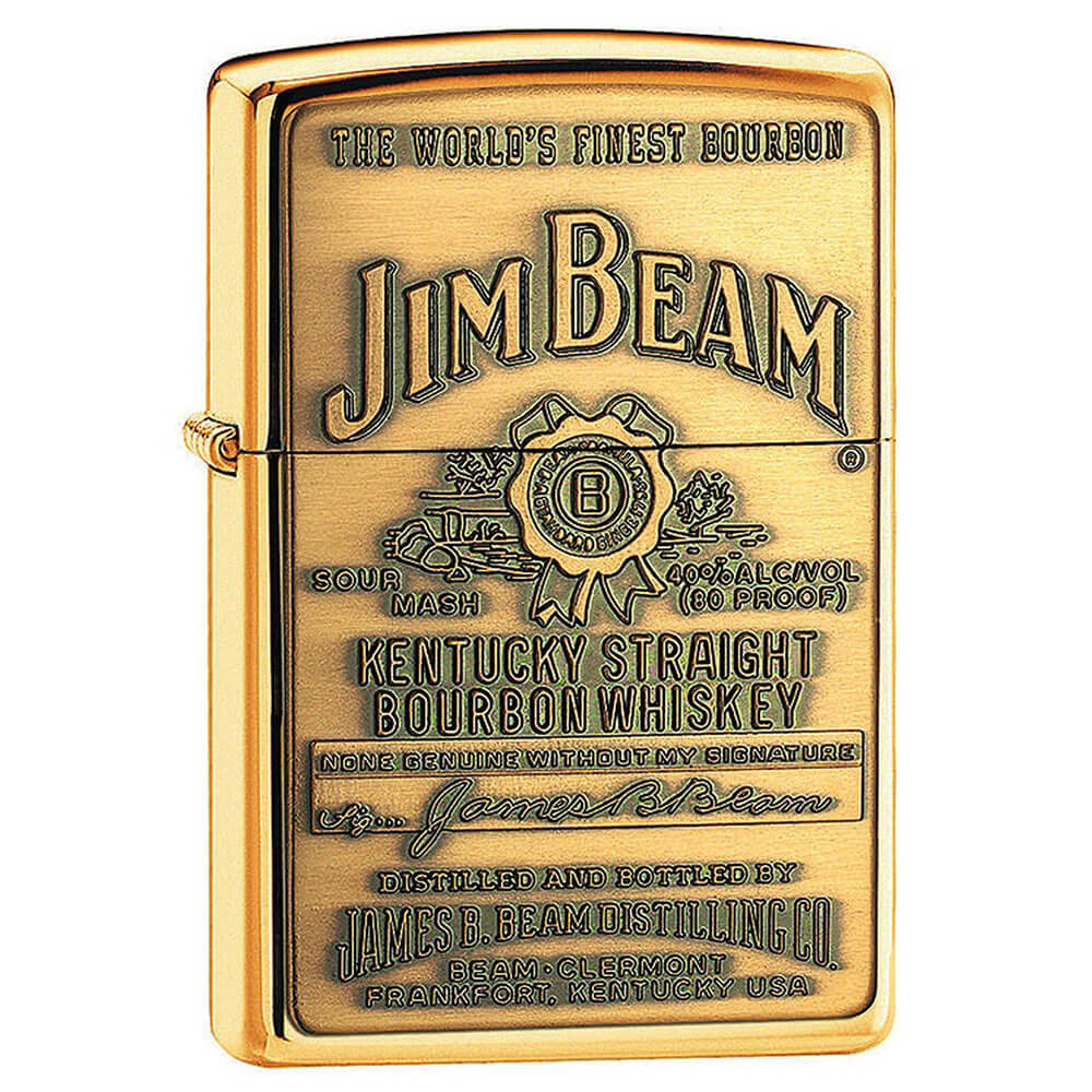 Jim Beam Full Label Chip High Polishigh Popell