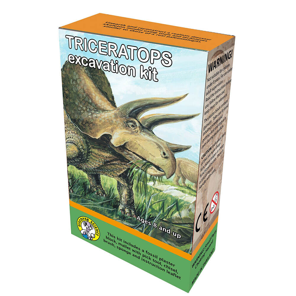 Discover Science Triceratops Excavation Kit