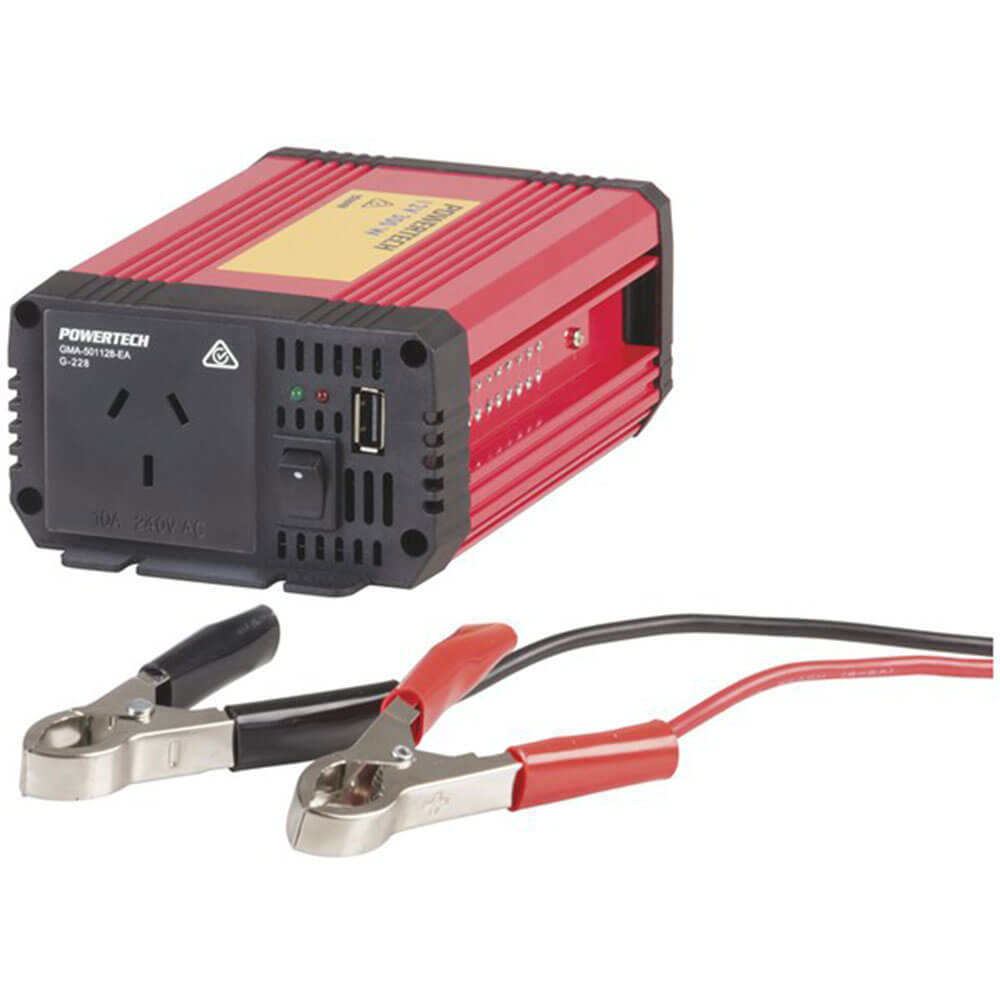 Inverter sinusovado modificado de 12VDC a 240 VAC con USB con USB