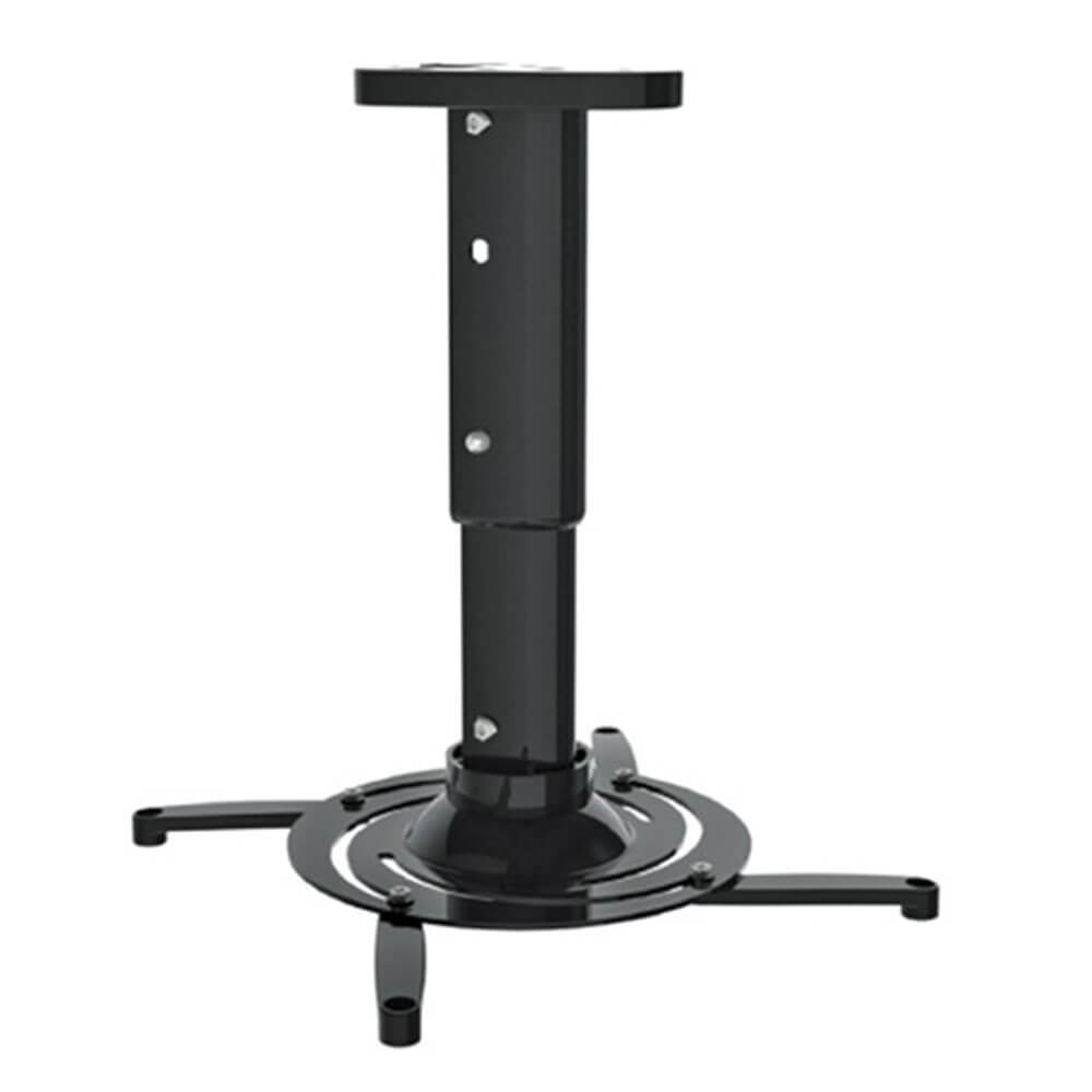 Universal Projector Ceiling Extendable Bracket (Black)