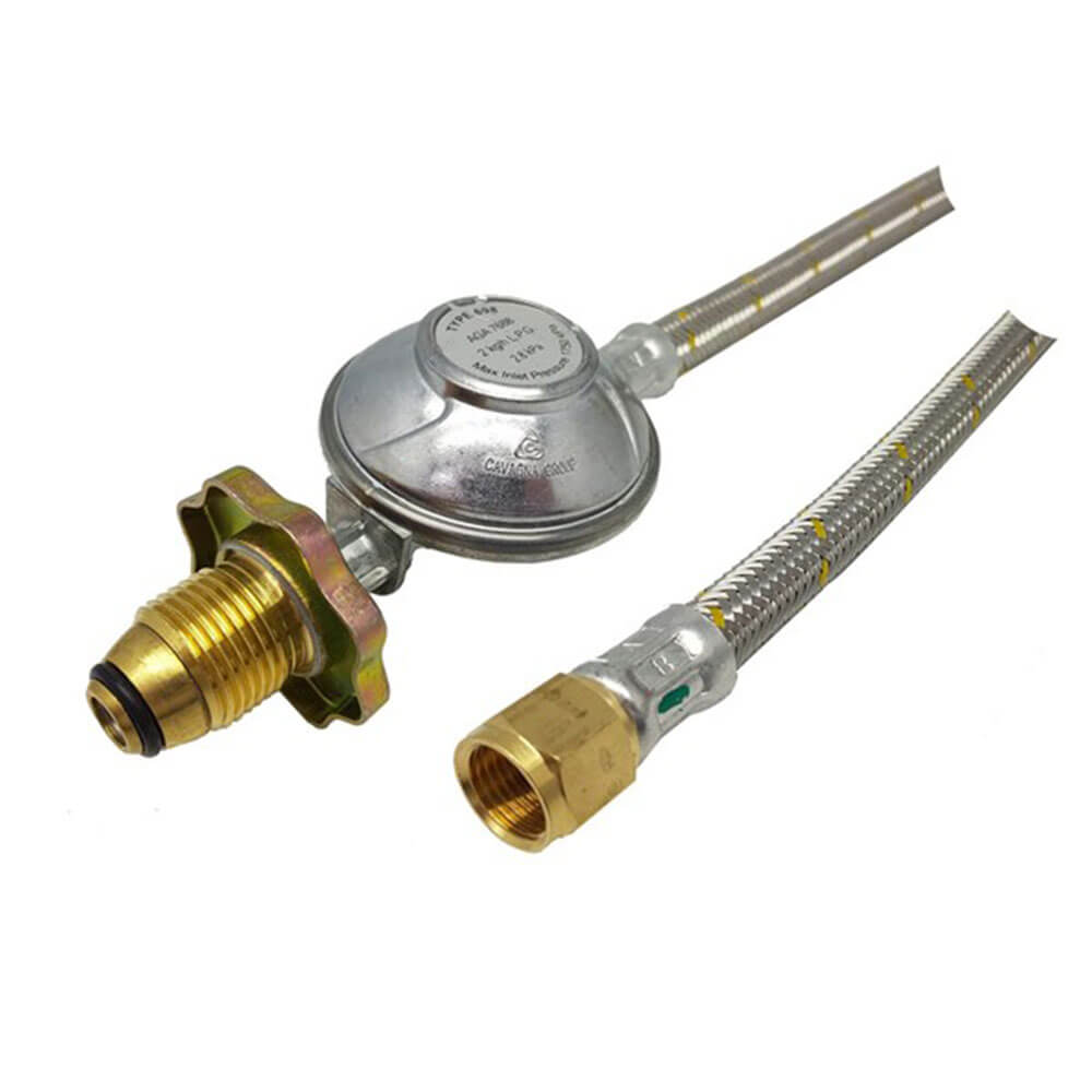 Gas Hose & Regulator (3/8in SAE)