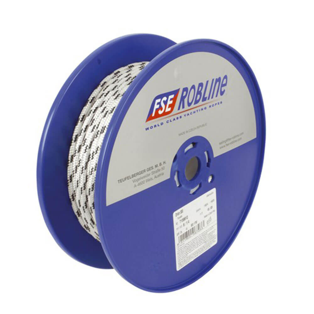 Rope DBL Braided-Polyester 8 mm 100m Roll