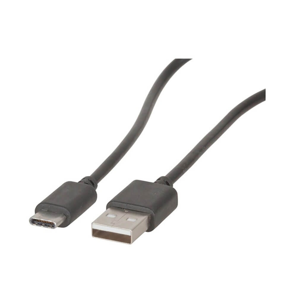 USB 2.0 Type-C-plugg for å plugge kabel 1,8m