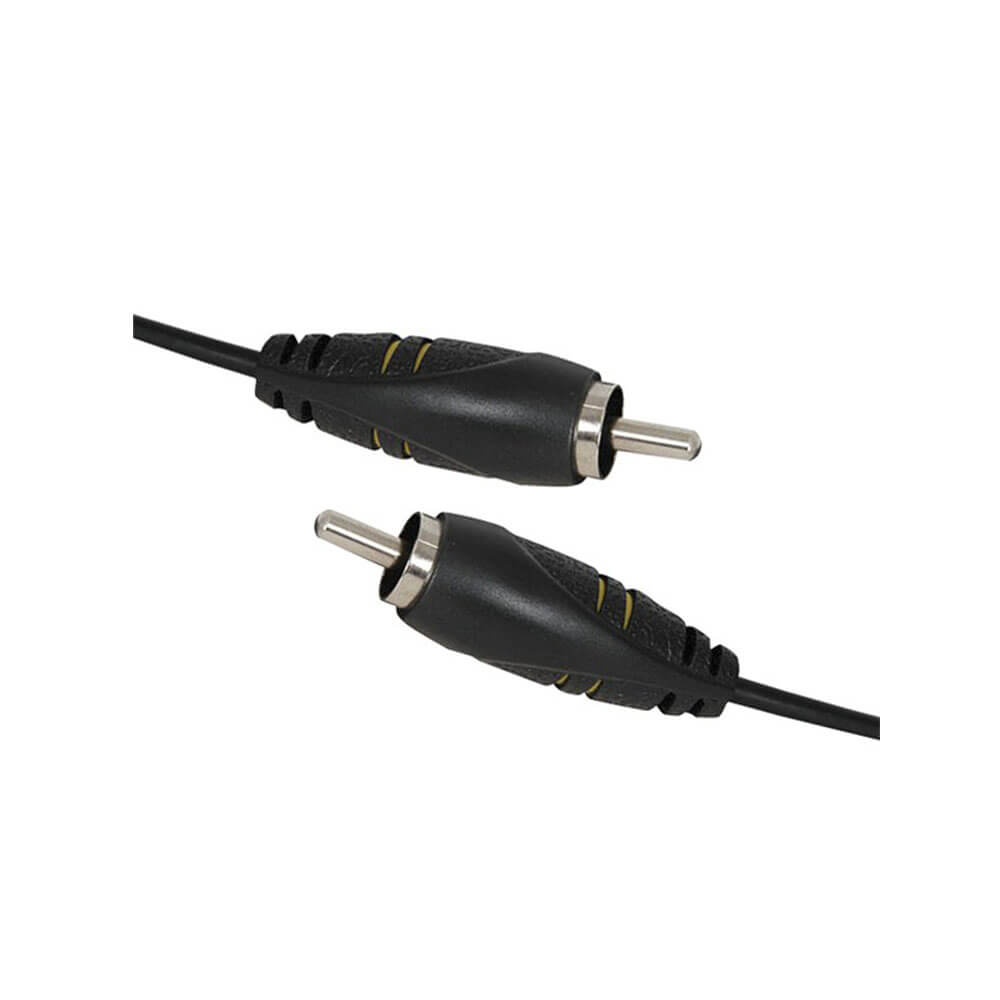 RCA-Stecker auf Stecker RG59U-Koaxialkabel (Gelb)