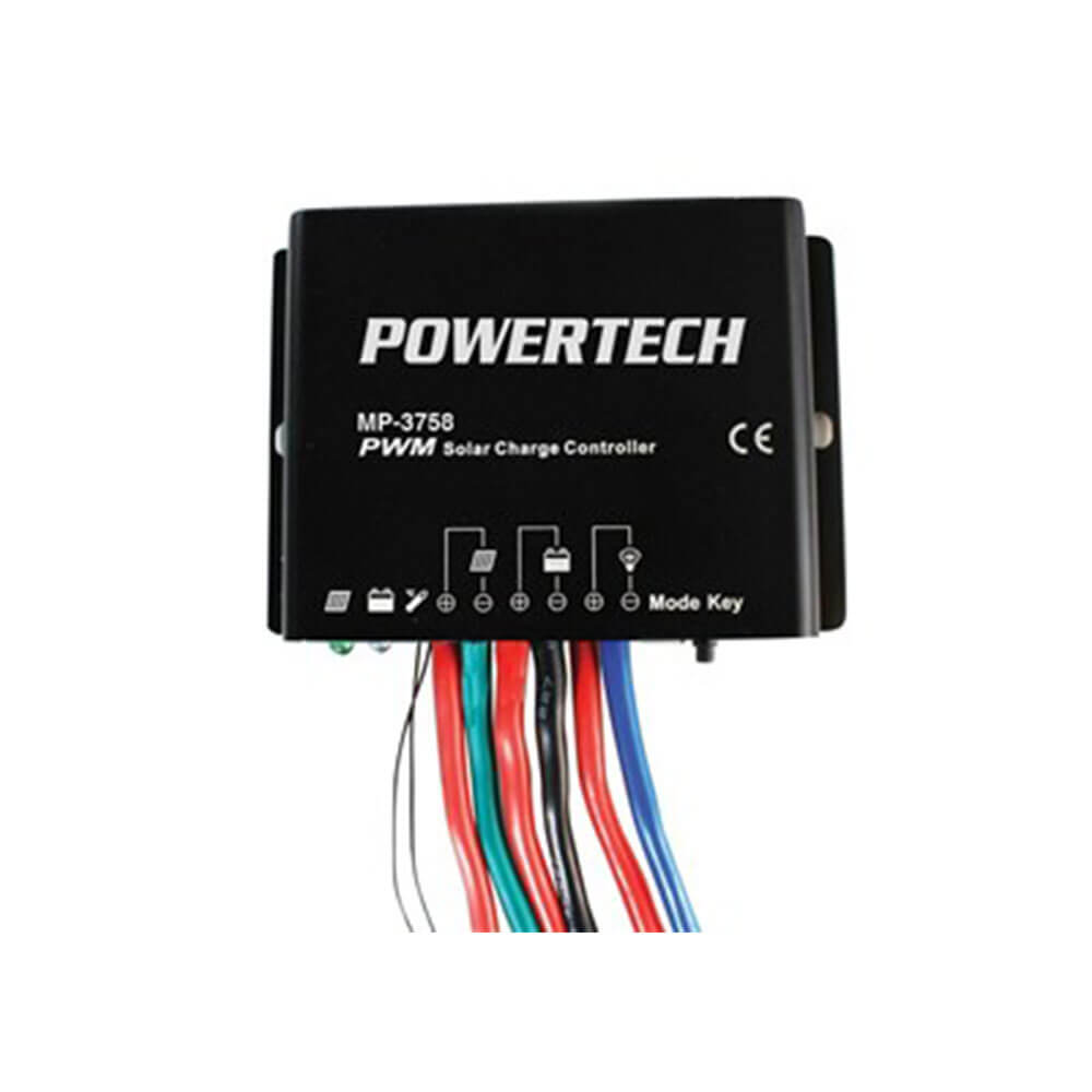 Controlador de carga solar PowerTech PWM (12V o 24 V)