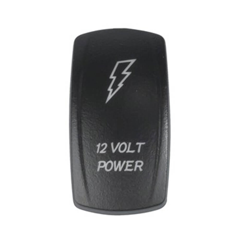 Suveren utseende rocker switch cover