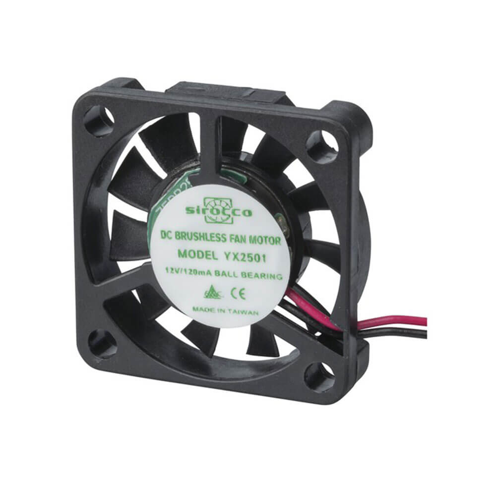 Ventilador de rolamento de esferas Sirocco (12VDC)