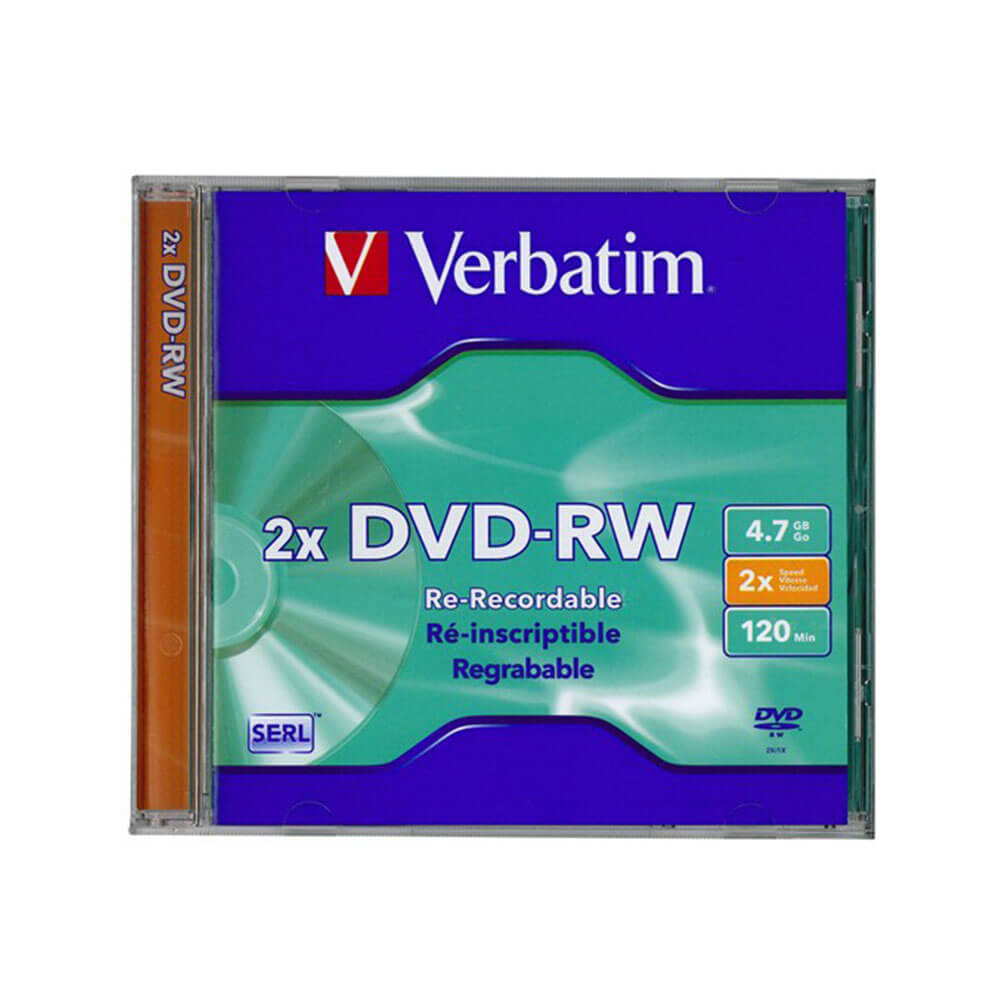 Verbatim Datalifeplus Serl Disc met Case 4.7GB